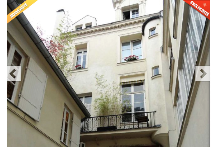 Appartement PARIS 1ER 90 m² PRIX : 874 000 € 